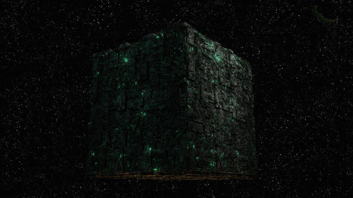 borg cube by artmanphil on DeviantArt