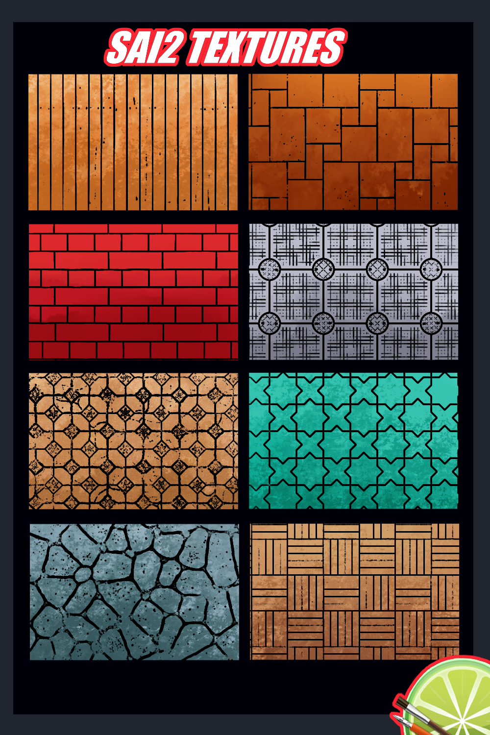 SAI2 textures by sueryBRUSHES on DeviantArt