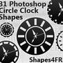 31 Photoshop Clock Shapes