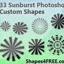 Sunbursts for Retro Designs