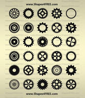 90 Gears PS Shapes