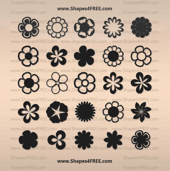 Photoshop Shapes Ar�ivi, Custom Shapes