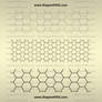 Transparent Hexagon Patterns