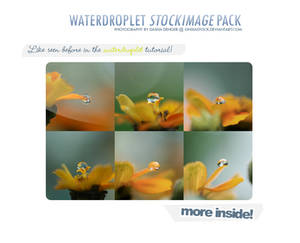 WaterDroplets Stock Pack