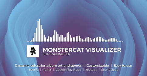 Monstercat Visualizer for Rainmeter