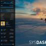 sysDash - A simple and clean system monitor skin