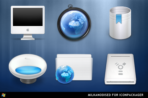 Milkanodised For IconPackager