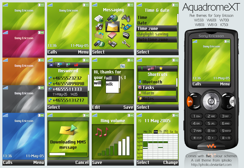 AquadromeXT For Sony Ericsson