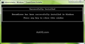 Windows 7 DreamScene Installer