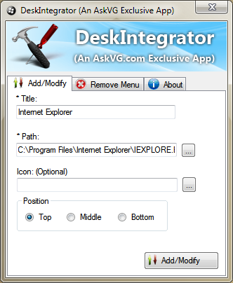 DeskIntegrator