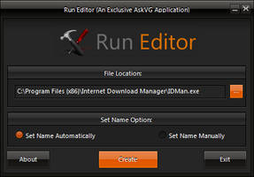 Run Editor 2.1 for Windows