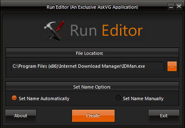 Run Editor 2.1 for Windows