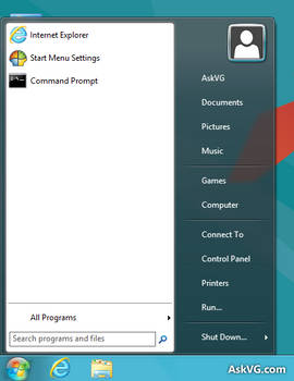 Windows 7 Skin for Classic Shell Start Menu by Vishal-Gupta