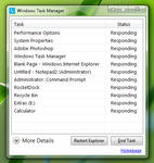 Windows 8 Metro Task Manager for XP, Vista and 7