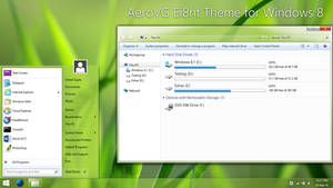 AeroVG Ei8ht Theme for Windows 8