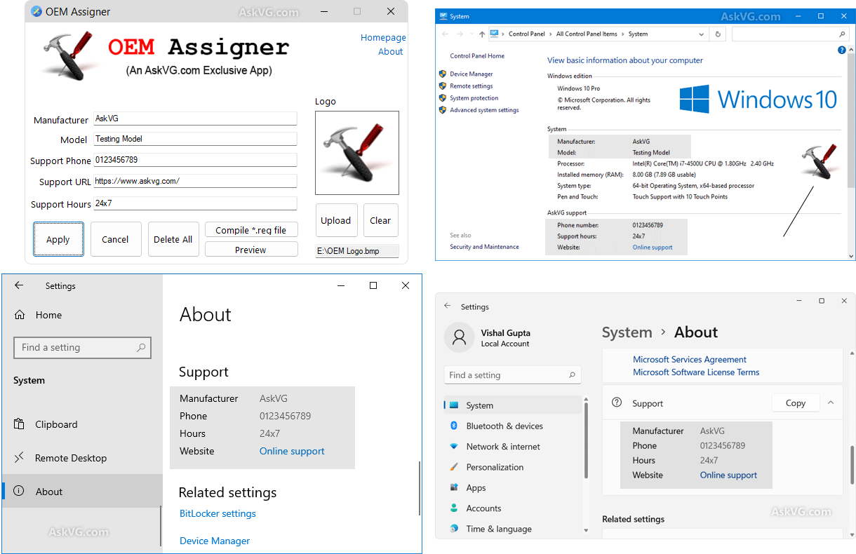 Customize Windows 7 Login Screen Using Account Screen Editor – AskVG