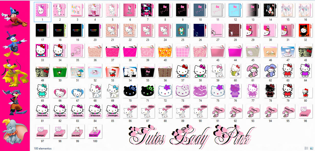 Iconos de kitty by TutosLadyPink on DeviantArt