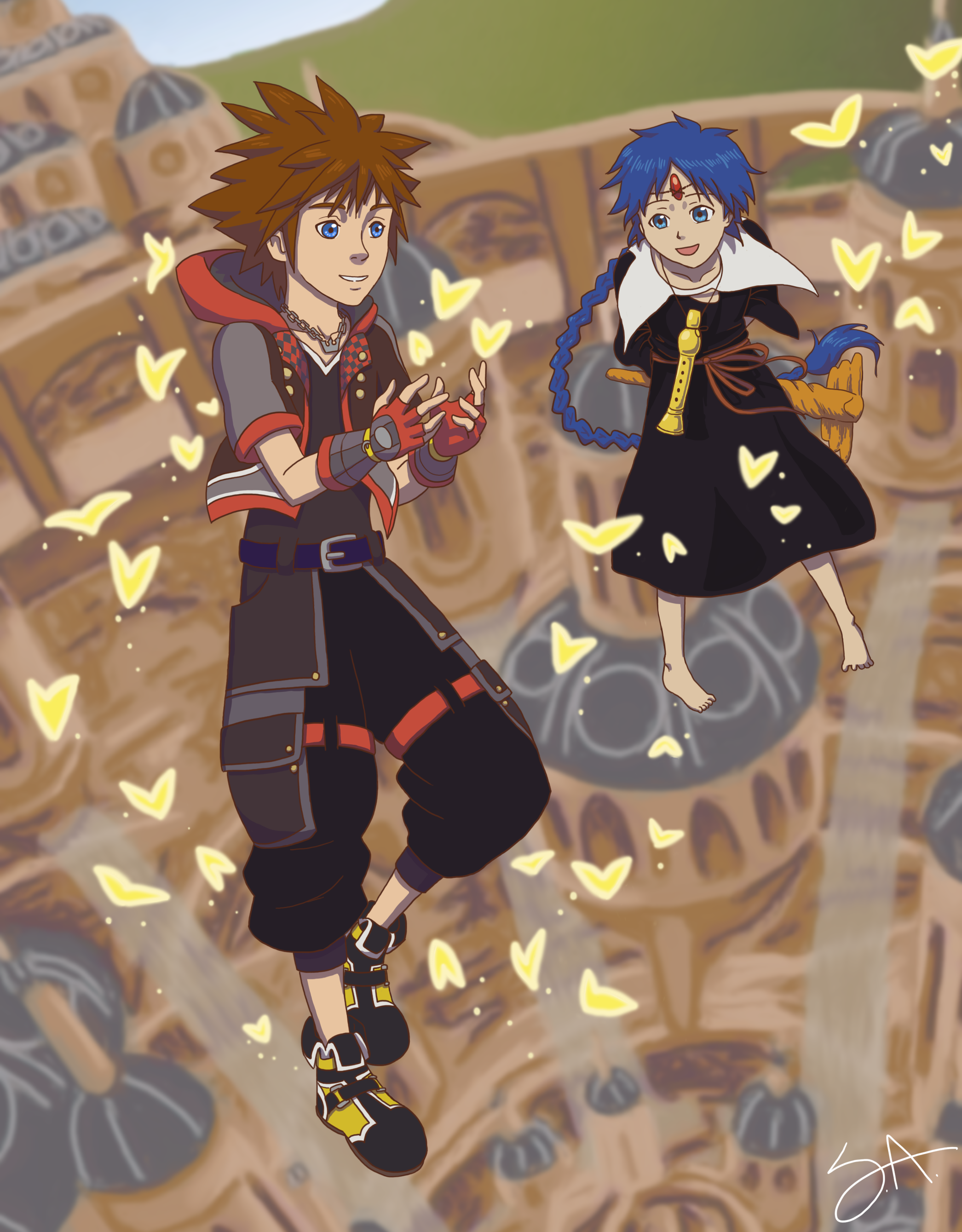 Kingdom Hearts and Avatar TLA Crossover by NutBugs2211 on DeviantArt