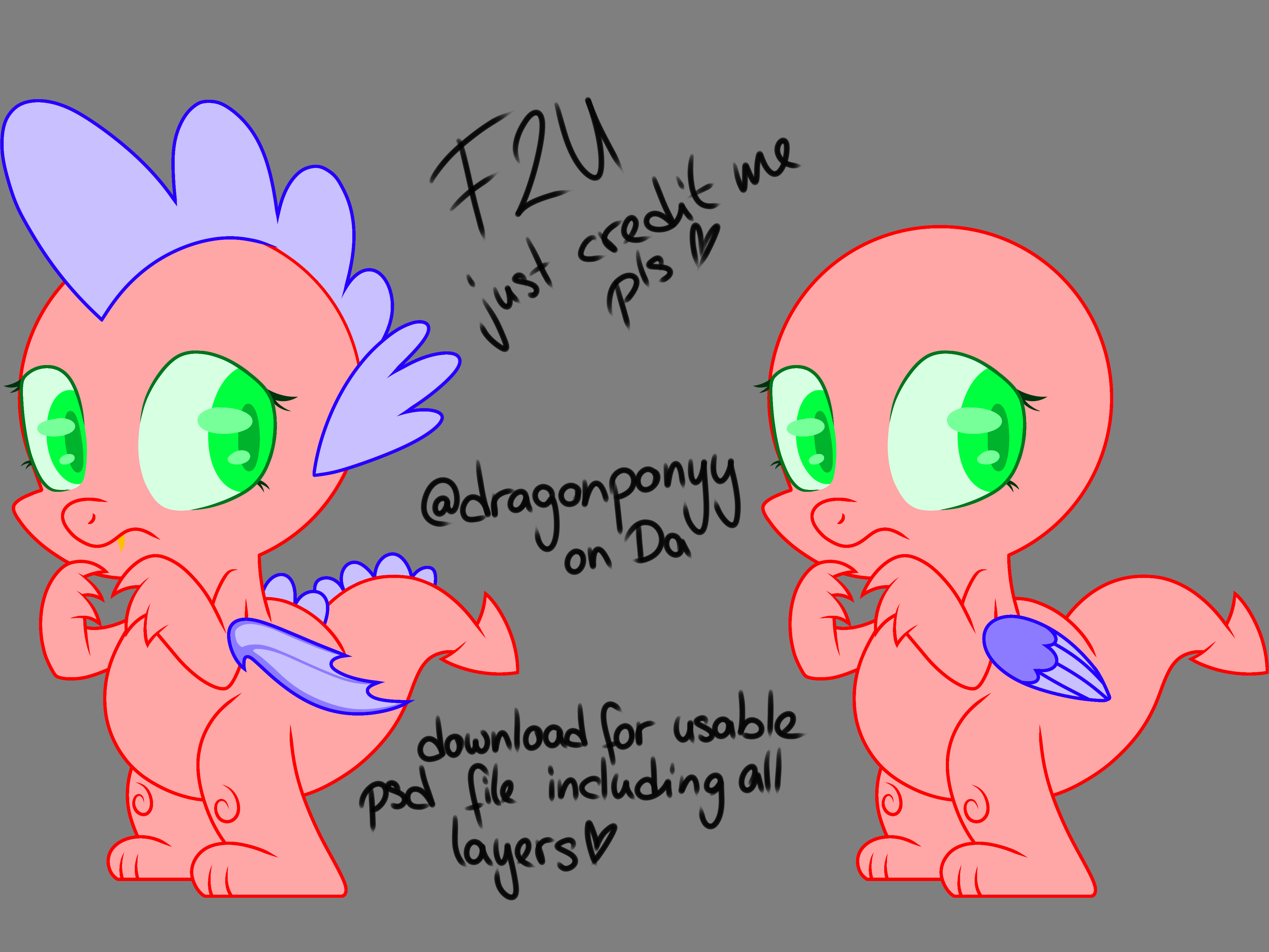 F2U base #3 by dragonponyy on DeviantArt