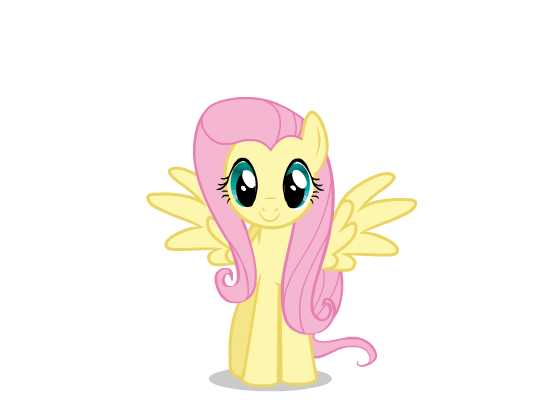 Fluttershy spin me round