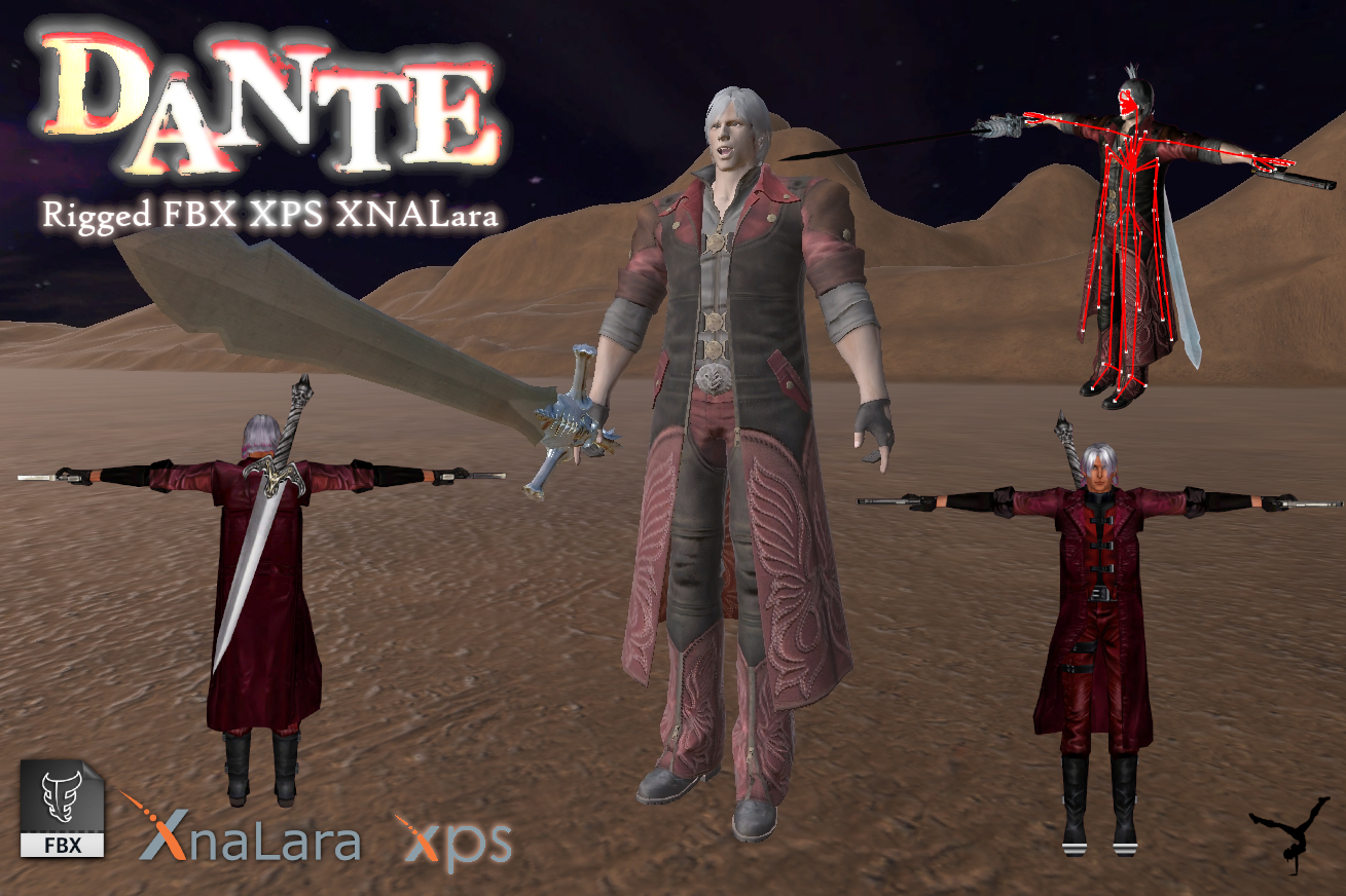 Dante DMC1 (PC HD Collection) by RyuAensland on DeviantArt