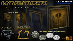 GothamTheatre Accessories1 (FBX XPS OBJ) DOWNLOAD