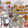 KFC Model Pack 1 (FBX OBJ XPS) DOWNLOAD