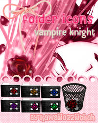 Vampire Knight Folders icons by KawaiiozziithaH