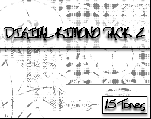 Digital Kimono Pack 2 by bakenekogirl