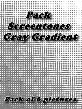 Screentones Gray Gradient
