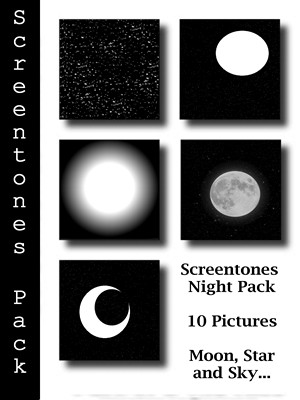 Screentones Night Pack by bakenekogirl