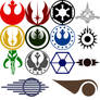 Star Wars Symbol Custom Shapes