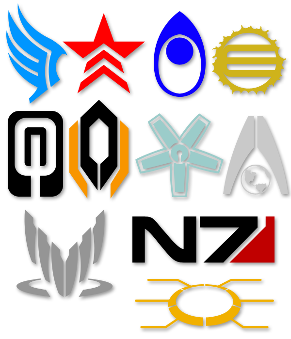 Mass Effect Symbols