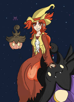 A Pokemon Halloween with Rowina