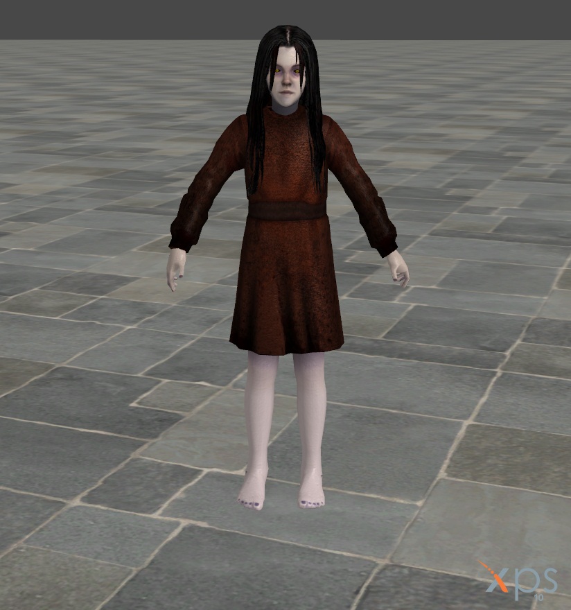 Alma Wade  Clean Model retextured by me