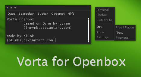 Vorta for Openbox