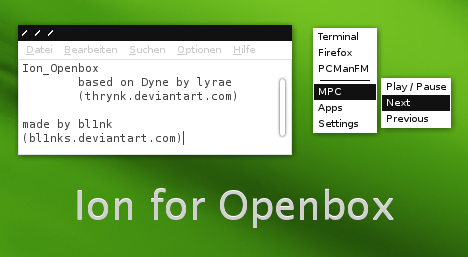 Ion for Openbox