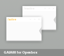 Gaia08 for Openbox