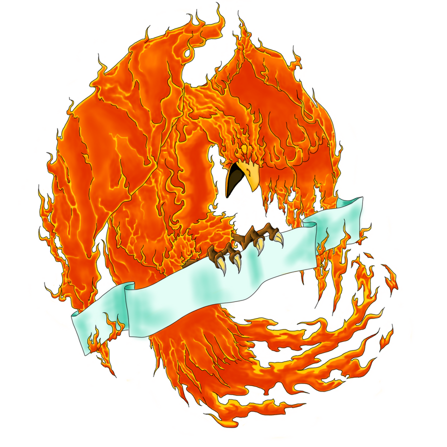 Phoenix Tattoo with Banner by slayd88 on DeviantArt