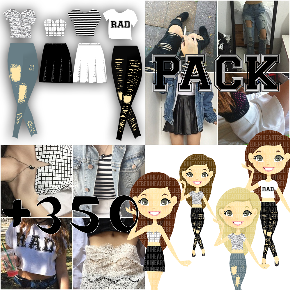 Pack de Ropa para dolls 'Pale' (+350)