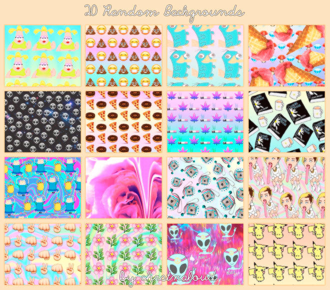 20 Random Background by chrstnaloud by chrstnaloud on DeviantArt