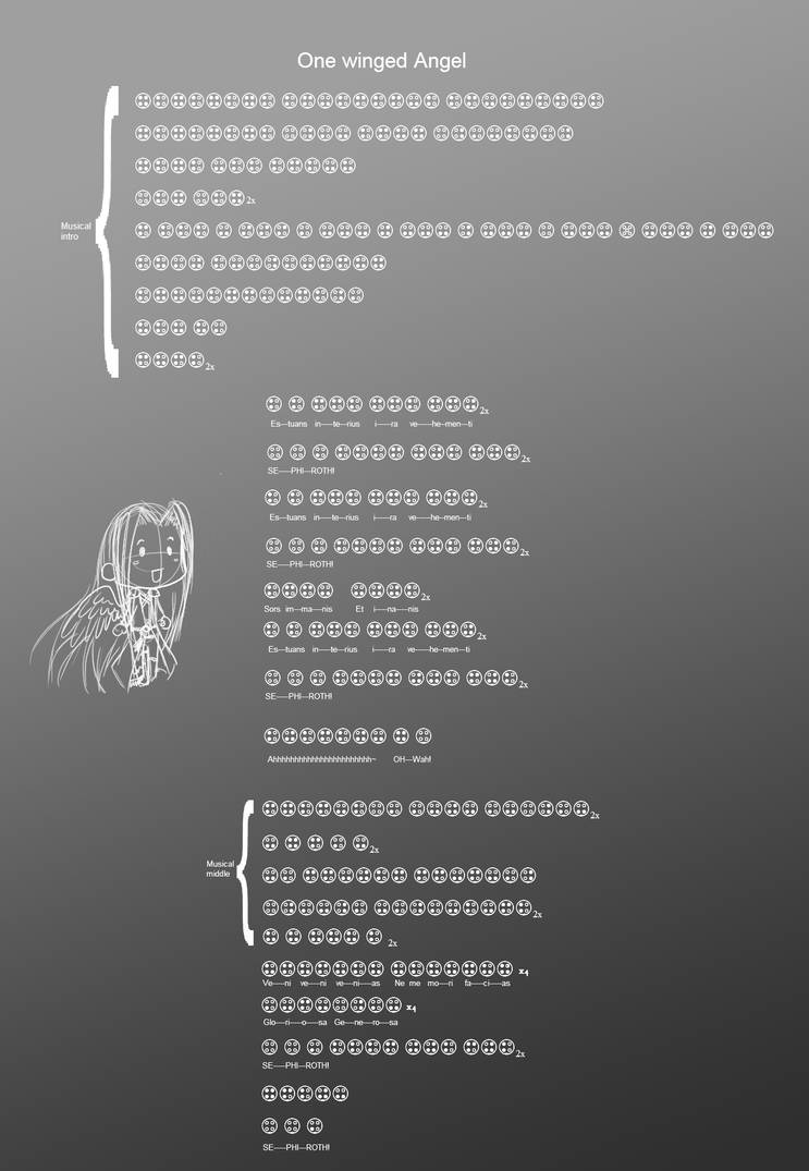 One Winged Angel For Ocarina By Roseannepage On Deviantart Song name tab types aviable. one winged angel for ocarina by