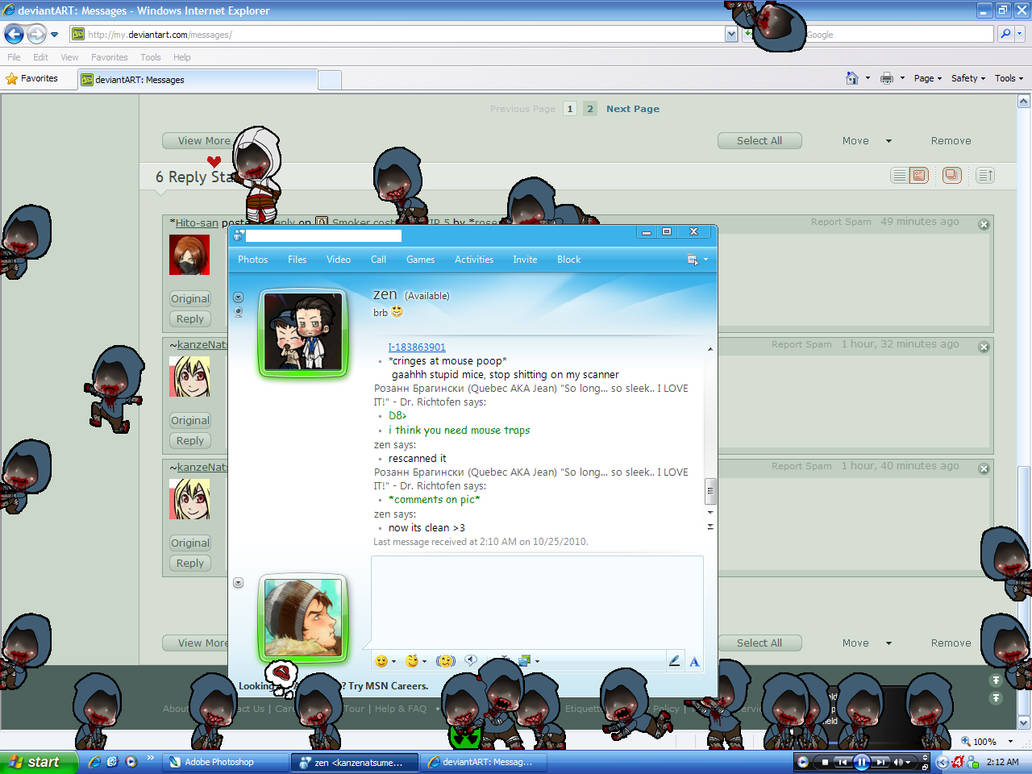 Shimeji Hunter by roseannepage on DeviantArt