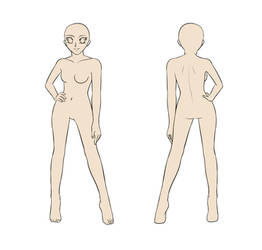 Featured image of post Anime Full Body Drawing Templates Full lesson on drawing three types of male torso with real life explanations on muscles adapted for manga and anime