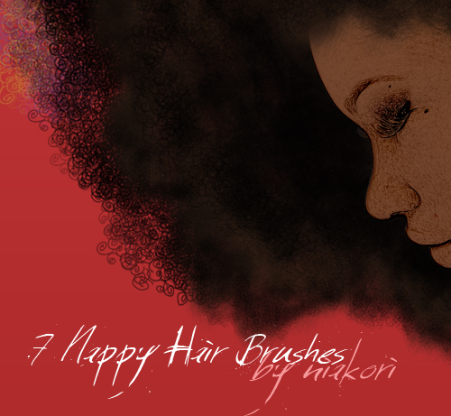 S3d Nappy Hair Brushes By Niakori On Deviantart