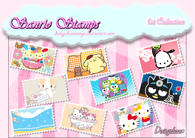 Sanrio Stamps 1st Collection by DaisychanOrange on DeviantArt