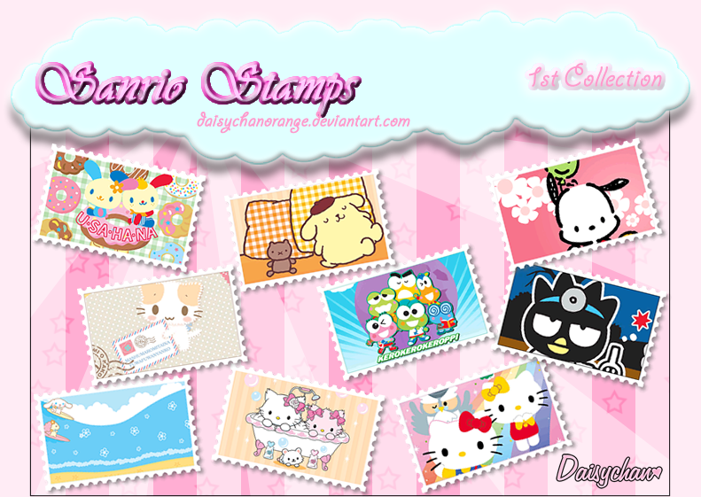 Sanrio Stamps - 1st Collection