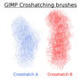 GIMP CrossHatch Brushes