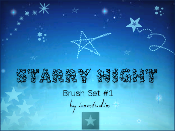 Starry Night Brush Set 1