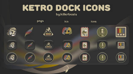 Ketro Dock Icons